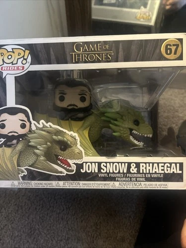 Funko POP! Vinyl Figure Rides Game of Thrones Jon Snow & Rhaegal #67