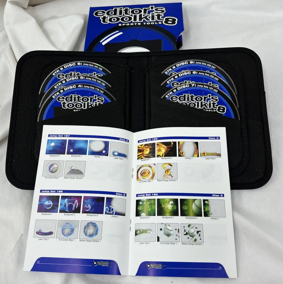 Digital Juice DVD Editor’s Toolkit Lot - 6,7,8,9,10 Corporate Christmas Wedding - Image 4 of 4