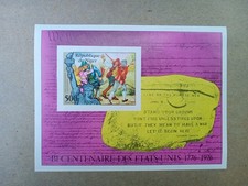 Republika Nigru - Dwusetna rocznica USA Arkusz znaczków MNH. 