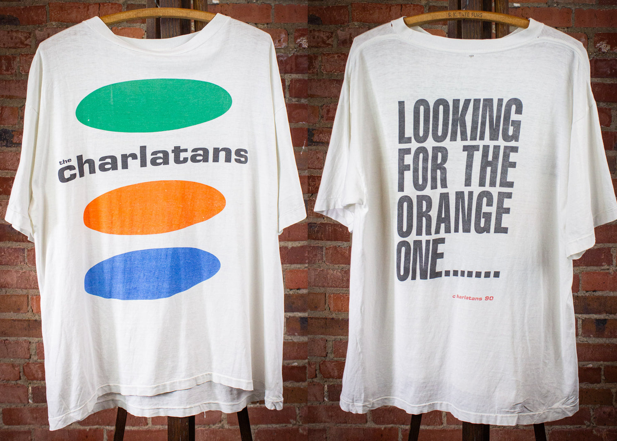 チェッカーズ　1990 SUMMER TOUR OOPS! Tシャツ　新品 チェッカーズTシャツ1990 SUMMER TOUR OOPS! 新品 Italia 1990