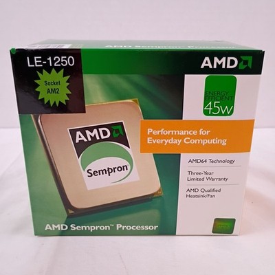 AMD Sempron Processor with 512KB Cache LE-1250 Socket AM2 New in Box