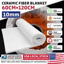10mm High-Temperature 2500 Ceramic Fiber Insulation Blanket For Glass Blowing