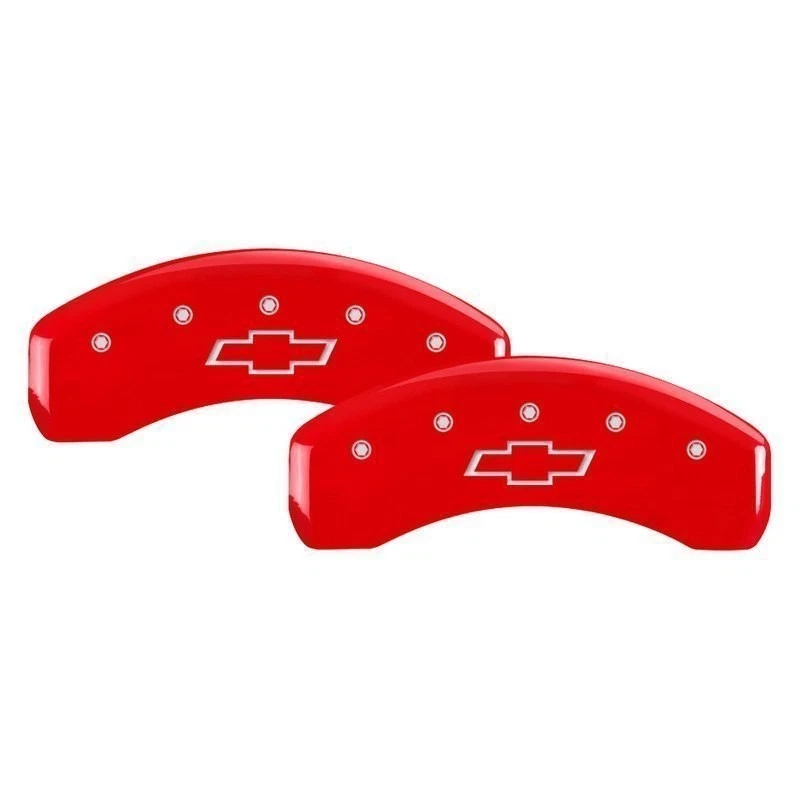 For Chevy Trailblazer 21-23 Caliper Covers Gloss Red Caliper Covers w Bowtie Foto 2 de 2