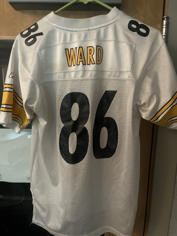 Camisa PITTSBURGH STEELERS REEBOK HINES WARD #86 - JOVEM GRANDE (14-16) - Imagem 2 de 2