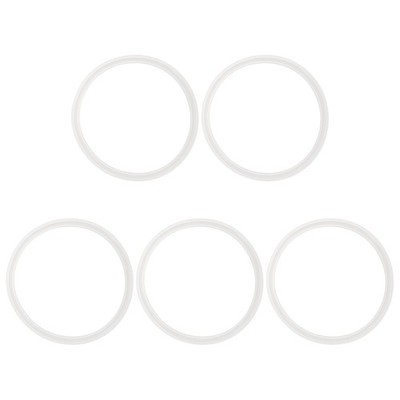 5er Set Silikon O-Ring, 4,69'' Dichtung für 4,25'' Klemme, weiß