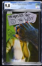 Mark Spears: The Monster & The Wolf CGC 9.8  Bride Of Frankenstein Trick Cover