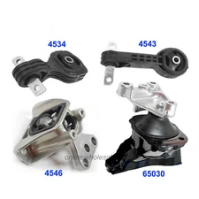 Motor & Trans Mount 65030 4534 4546 4543 M1304 For 2006-2011 Honda Civic 1.8L