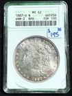 1887 O MORGAN DOLLAR VAM-2  ANACS MS 62 936