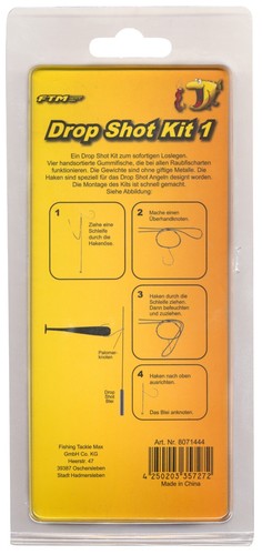 FTM Drop Shot Set Nr 1 Gummifische Bleie Vorfächer - Bild 2 von 2