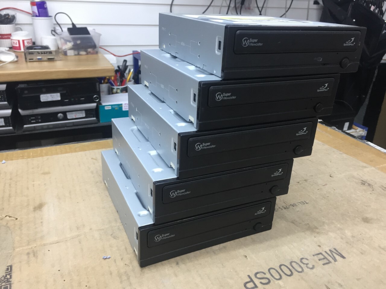 5 x Toshiba Samsung DVD Writer Model SH222/4 Super Write Master SATA