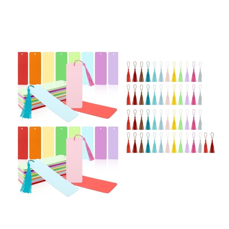 Versatile Tassels Learning Card Paper Material for DIY Projects and