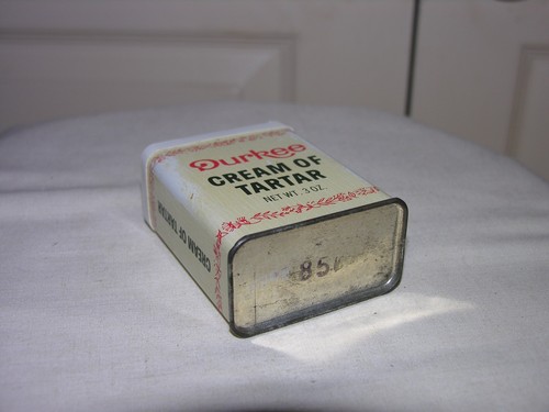 Durkee Cream of Tartar Metal Spice Tin Can - Picture 3 of 3