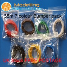 35m 7/0.2mm 16/1.2mm 24/0.2mm 1/0.6mm Equipment Wire DCC  DC Layout Wire