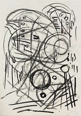 QuynhAnh: ''Chaotic, 2022''(original), Zeichnung auf Papier(A3), signiert
