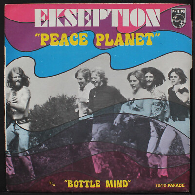 EKSEPTION: peace planet / bottle mind PHILIPS 7'' Single 45 RPM France