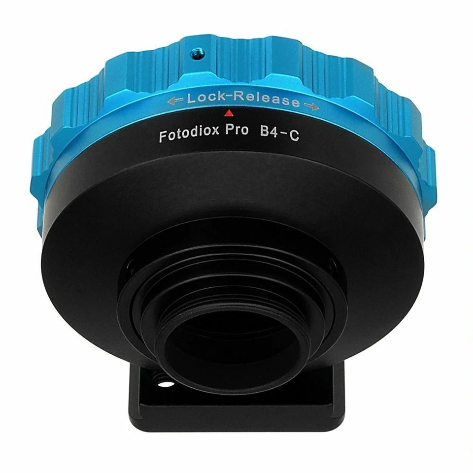 Fotodiox Lens Adapter Pro B4 (2/3 ") Eng Cine Lens for C-Mount Camera - Image 3 of 4