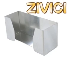 11in Length Aluminum Latex Glove Box holder Storage dispenser