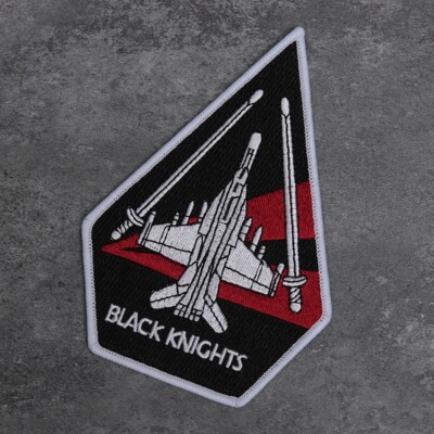 5PCS US Navy Strike Fighter Squadron 154 Patch VFA-154 Black