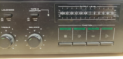 Chaîne HIFI Vintage Saba Modèle ATC 930 - Noire Avec Tuner, Ampli Et Lecteur Cassette (Occasion)