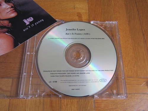 JENNIFER LOPEZ Ain't It Funny EUROPEAN collectors CD single - Imagen 2 de 2