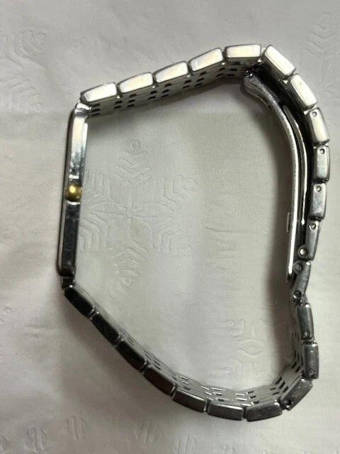 Reloj de cuarzo súper delgado CONCORD Delirio de acero inoxidable TANQUE 3 mm para dama *LEER* Foto 3 de 4