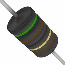 1 x RES 51 OHM 2W 1% AXIAL