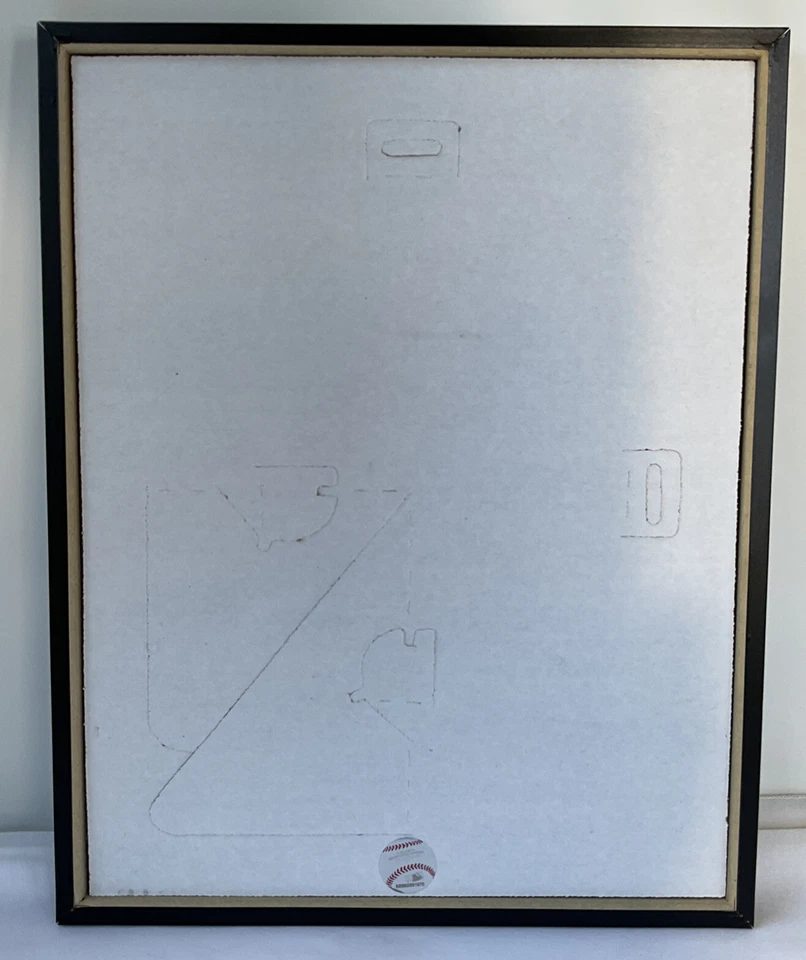Foto enmarcada 2011 Cooperstown Collection Babe Ruth 15 X 12 bar/man cave Foto 2 de 4