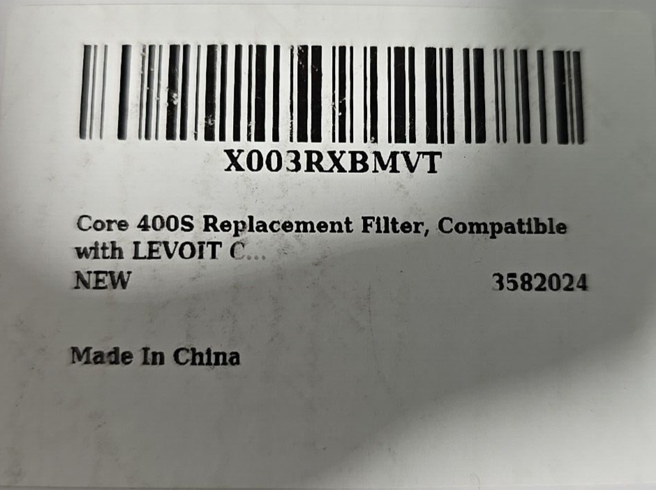 Core 400S & 400S-P Replacement Filters 2-Pack for LEVOIT Air Purifiers