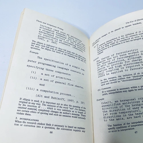 Thesis and Assignment Writing by Anderson Durston and Poole Guidance Paperback - Picture 15 of 18