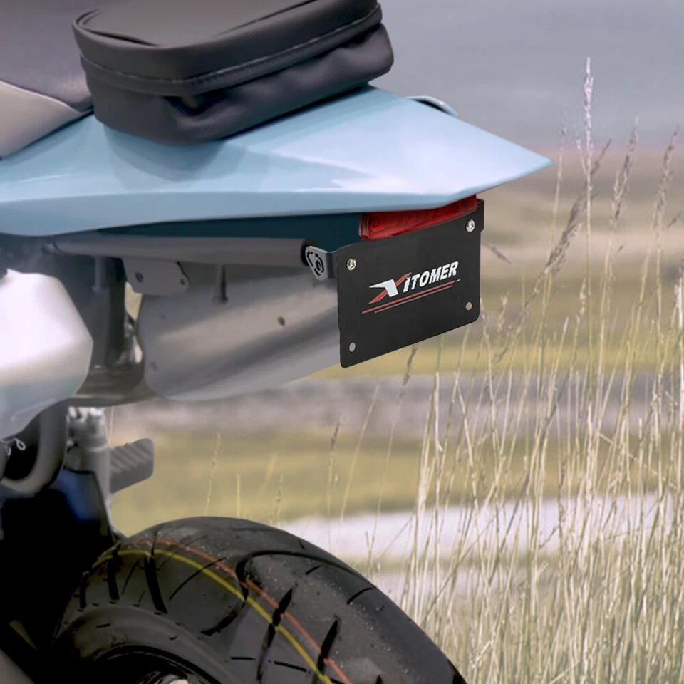 Placa de matrícula eliminadora de guardabarros apta para Kawasaki Vulcan 650 S 2015-2024 2023 Foto 2 de 4