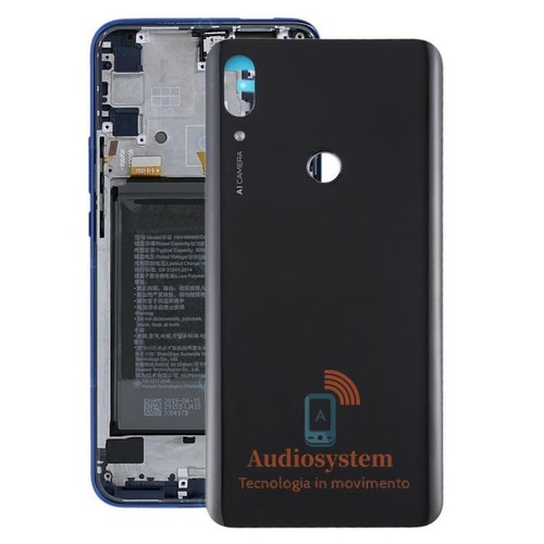 HULLIN Custodia per Telefono in Silicone Colorato, Adatta per HUAWEI P Smart Pro/Honor 9X Pro (6.59) - Grigio lavanda