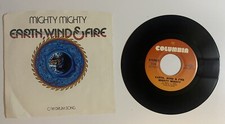 1974 Vintage EARTH, WIND & FIRE - MIGHTY MIGHTY / DRUM SONG 45 RPM  7