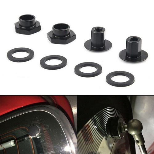 2*Herrajes de puntal de vidrio trasero para CRV 97-01 reparación del puntal del parabrisas trasero negro - Imagen 6 de 24