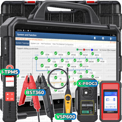 LAUNCH X431 PAD VII Elite PAD 7 PRO Diagnostic Scanner Key Programming Coding