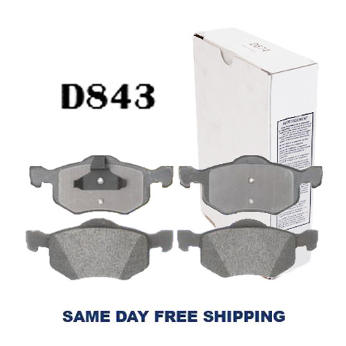 D843 Ceramic Front Disc Brake Pad for Ford Escape 0701, Mazda Tribute