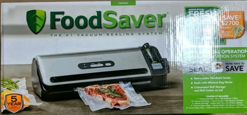 how to use foodsaver vacuum sealer fm3900