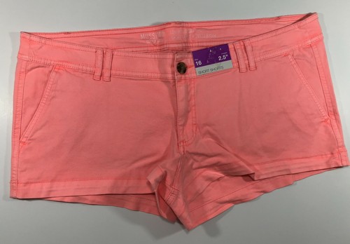 MOSSIMO LOWRISE SHORT COLOR PEACH SIZE 