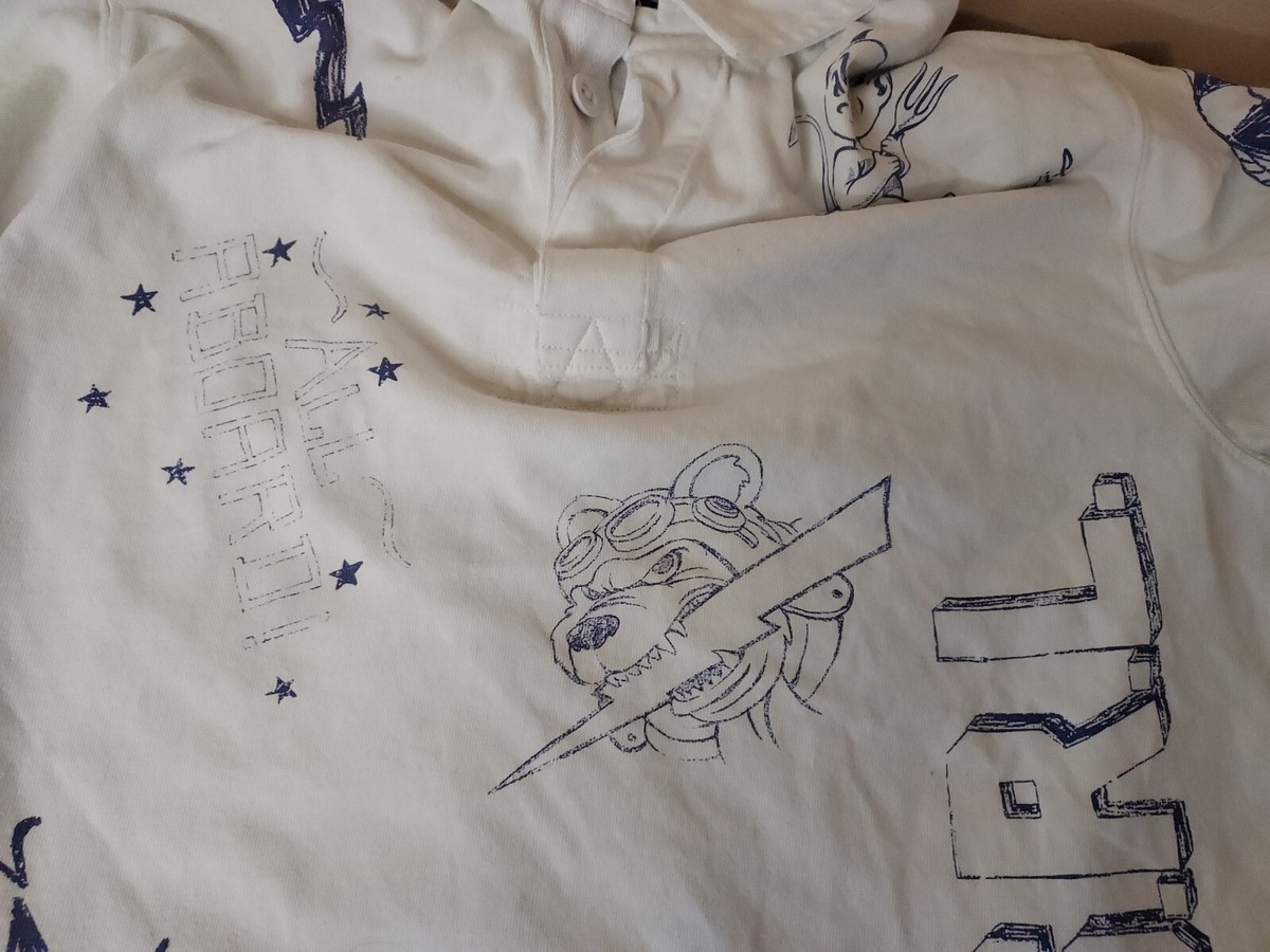 Boys' Polo Ralph Lauren Rugby Shirt Size L 14-16 Sketch Boys' Polo Ralph Lauren Rugby Shirt Size L 14-16 Sketch