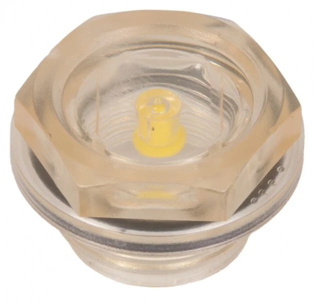 Interpump Pump / Gearbox Oil Sight Glass Level Cap Plug Indicator High Pressure