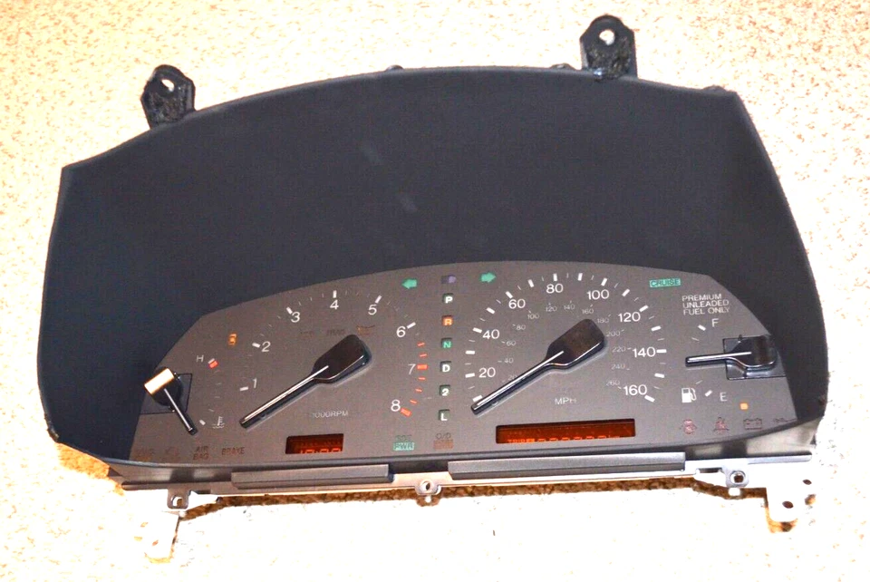 1992 LEXUS SC300 SC 300 INSTRUMENT CLUSTER SPEEDOMETER GAUGES OEM 83010-24480 - Изображение 3 из 4