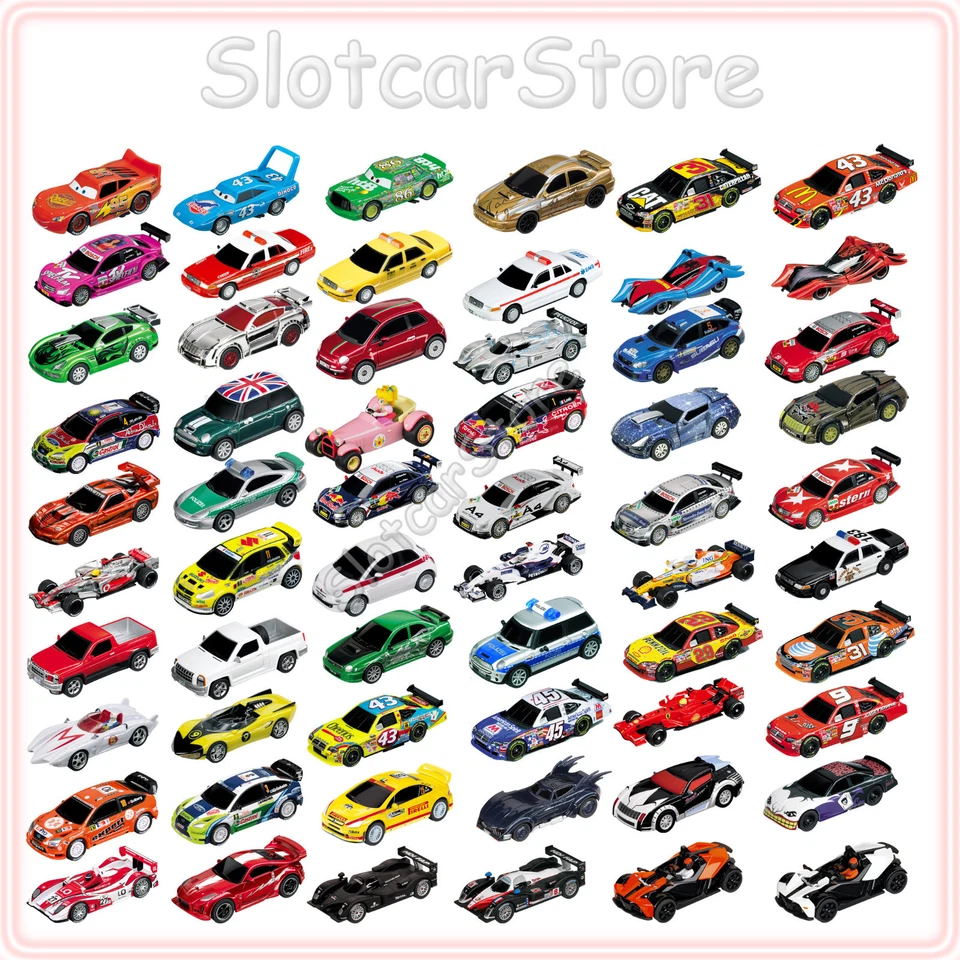 Carrera GO Auto Auswahl Sortiment 2009 2010 1:43 Slotcar analog