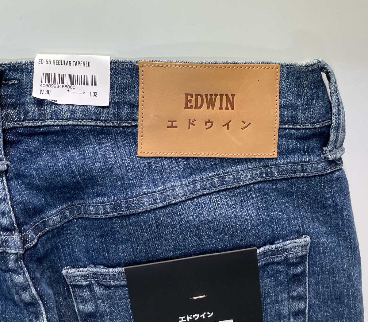 Edwin ED-55 Relaxed CS Yuuki Blue Denim I027221 Blue Tsukiya Wash