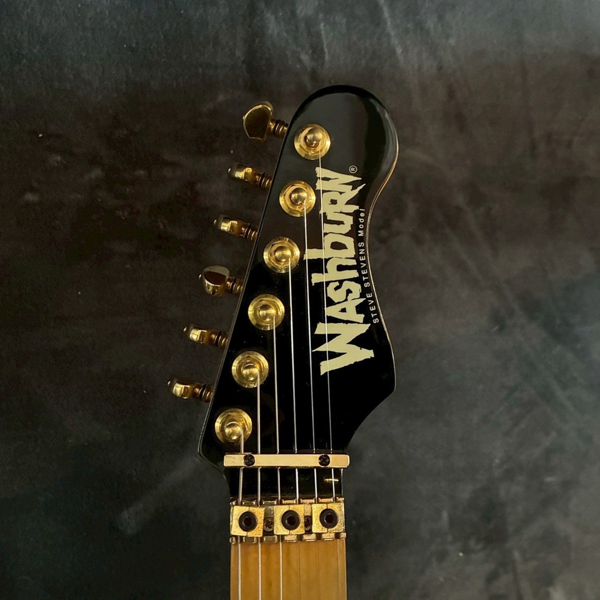 Washburn SS-40B STEVE STEVENS Model Used Poplar Body Black w/Soft