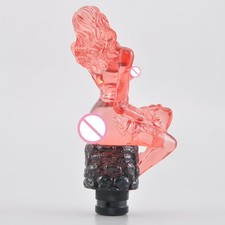 Manual Gear Shift Knob Crystal Lady Figure Style Car Shifter Stick Lever Handle