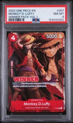 Monkey.D.Luffy - P-007 (Winner Pack Vol. 1) P-007 One Piece