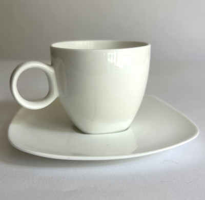 Maxwell & Williams Cashmere Espressotasse & Untertasse weiß Bone China