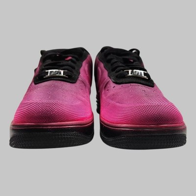 Nike Lunar Air Force 1 VT Mesh GS Pink Foil Black 599232-600 Sneakers Size 5Y