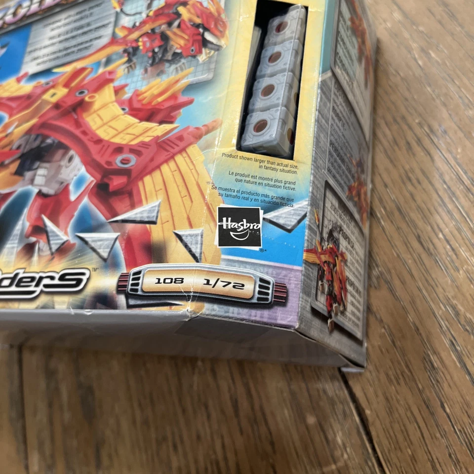 Hasbro Zoids Liger Zero 1/72 Fire Phoenix Nuevo de Lote Antiguo Juguete BZ 108 Foto 4 de 4