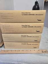 lot of 4, kodak carousel slide projectors, Kmart focal, 80 slides