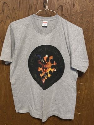 Supreme Smif-N-Wessun Wrekonize Graphic Tee Gray Size M Short Sleeve Crew